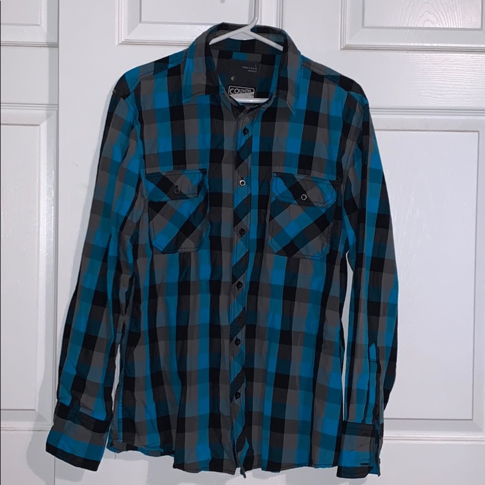 Plaid Button Up Shirt